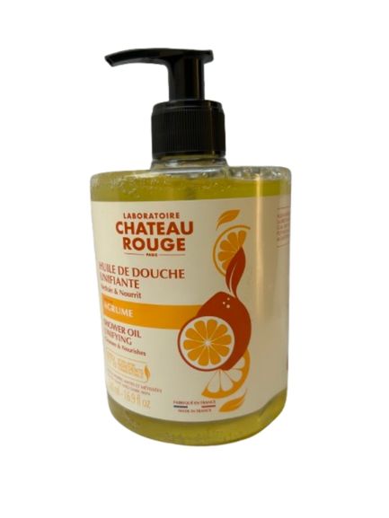 CHATEAU ROUGE HUILE DOUCHE UNIFIANTE AGRUME 500ml